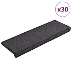 Tapis VIDAXL Escalier - 65 x 21 x 4 cm Anthracite