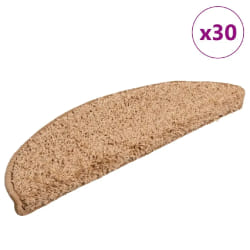 VidaXL Tapis d'escalier Beige
