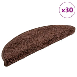 vidaXL - 30 pcs tapis d'escalier