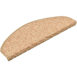 Tapis d'escalier 30 pcs doré 65x21x4 cm vidaXL