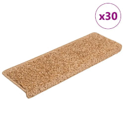 Tapis d'Escalier VidaXL - Beige