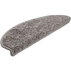 Vidaxl - Tapis d'escalier 20 pcs gris 65x21x4 cm