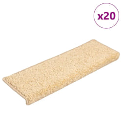 vidaXL Tapis d'escalier 20 pcs