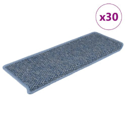 vidaXL Tapis autocollants bleu