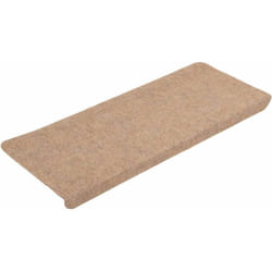 Vidaxl - Tapis d'escalier auto-adhésifs 30 pcs beige 65x24,5x3,5 cm