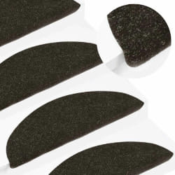 VidaXL Tapis d'Escalier Auto-adhésif - Anthracite