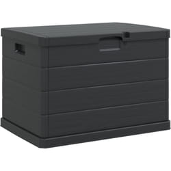 Boîte de jardin - Anthracite, 77,5 x 54,5 x 53 cm, Plastique, 170 L vidaXL