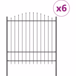 Cet ensemble de Grands Panneaux de Clôture Grise est une excellente façon de clôturer votre jardin tout en embellissant vos e ...