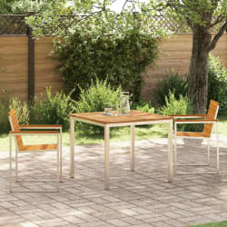 vidaXL Ensemble de salle à manger pour jardin 3 pcs