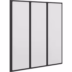 Admirez l'écran de douche pliable — un mélange parfait de praticité et de look moderne. Avec sa forme rectangulaire et sa fin ...