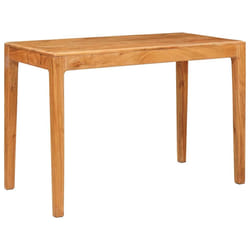 Table De Salle À Manger Marron 110 X 55 X 76 Cm Vidaxl
