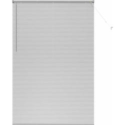Vidaxl - Store de Fenêtre Argenté 150 x 220 cm Aluminium