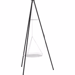 Prépare-toi pour l'expérience ultime de cuisine en plein air avec le trépied de cuisson feu de camp vidaXL. Fabriqué en acier ...