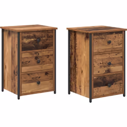 Rafraichis ta chambre avec nos Tables de Chevet Rustiques en Vieux Bois – c'est le parfait mélange entre style et pratique. C ...