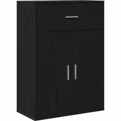 Ce buffet rectangulaire moderne te propose plein de rangement et un design élégant pour égayer n'importe quel espace de ta sa ...