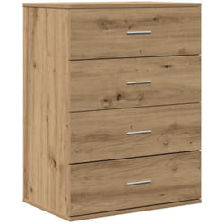 Vidaxl - Buffet chêne artisanal 60 x 39 x 80 cm Bois d'ingénierie