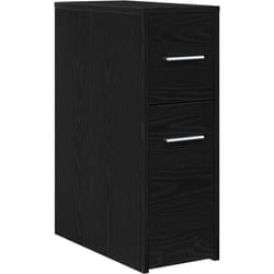 Vidaxl - Meuble de salle de bain fin Chêne noir 22 x 44 x 61.5 cm