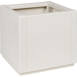 Vidaxl - Jardinier Blanc 36x36x35 cm pp