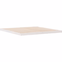 Ce cadre de lit king blanc moderne est un meuble super qui combine force et design, ajoutant une touche cool à n'importe quel ...