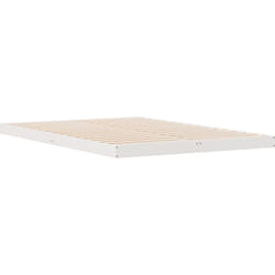 Vidaxl - Lit au sol 160x220 cm en bois de pin massif
