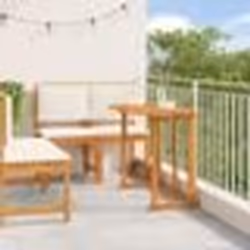 vidaXL Ensemble de salle à manger de jardin 4 pièces en bois d'acacia massif