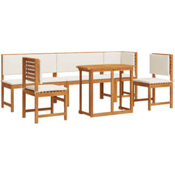 Vidaxl - Ensemble de jardin 6 pièces avec coussins en bois d'acacia