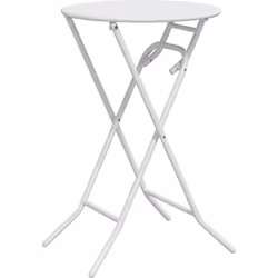 Cette table de jardin pliante est aussi stylée que pratique, parfaite pour les repas ou se détendre dehors. Avec son acier él ...