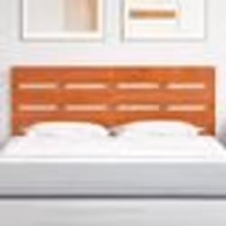 vidaXL Tête de lit Marron cire 140 cm Bois massif de pin 844445