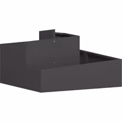 Ce pot en métal combine praticité et look moderne, parfait pour l'intérieur ou l'extérieur. Son design rectangulaire chic et ...