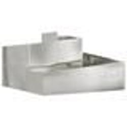 vidaXL Planteur 80x80x50 cm en inox