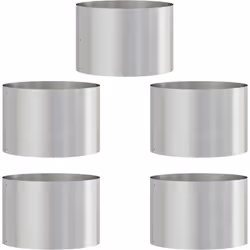 Ces pots modernes en acier inoxydable sont un choix classe pour tous vos espaces verts, alliant style et praticité. Leur fini ...