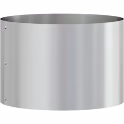 Ce pot en métal galvanisé est un super ajout à n'importe quel espace. Il combine style moderne et praticité. Sa forme cylindr ...