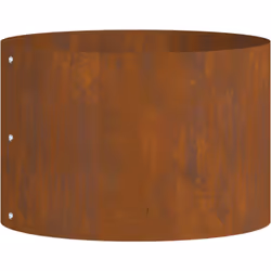 Cette jardinière en acier corten est un super moyen d'apporter du peps à votre espace, alliant design industriel et praticité ...