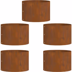 Cet ensemble de pots en acier corten est exactement ce qu'il vous faut pour votre extérieur, alliant style industriel et prat ...