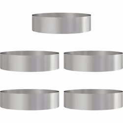 Cet ensemble de pots en acier inoxydable est exactement ce qu'il te faut pour égayer ton espace, alliant design moderne et pr ...