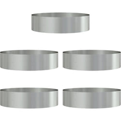 Vidaxl - Grands Pots en Métal Galvanisé Métal Grand Décoratifs Ronds