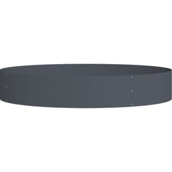 Vidaxl - Planteur Anthracite Anthracite Métal Grand Durable Planteur