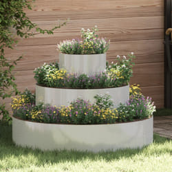 Vidaxl - Pot en métal Acier galvanisé ø 90 cm Durable Pot en métal