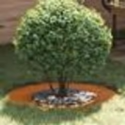 vidaXL Planteur en acier corten Acier corten 70 cm de diamètre Durable