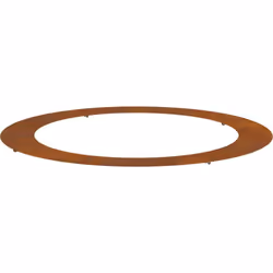 Ce Jardinier en Acier Corten mixe design stylé et construction robuste, parfait pour l'extérieur. Sa grande forme ronde et sa ...