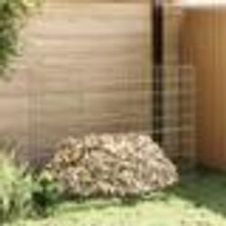 Composteur de jardin vidaXL 100x100x100 cm en acier galvanisé carré