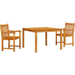 Vidaxl - Ensemble de Salle à Manger de Jardin 3 Pièces - Bois d'Acacia