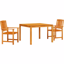 Cet ensemble de salle à manger extérieur est idéal pour se rassembler autour d'un repas et papoter en pleine nature. Fabriqué ...