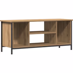 Découvre le meuble TV en chêne artisanal vidaXL, le mix parfait entre style et praticité pour chez toi. Fait en bois de chêne ...