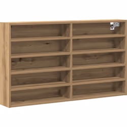 Cette étagère murale mélange design artisanal et praticité, offrant une option de rangement élégante pour divers types de piè ...