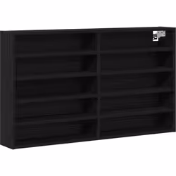 Cette étagère murale combine style moderne et praticité, offrant un rangement stylé pour divers endroits. Fait en bois d'ingé ...