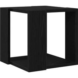 Vidaxl - Table Basse Chêne noir mdf 32 x 32 x 30 cm Simple Carré