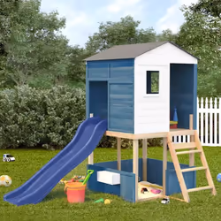 Vous voulez donner à vos enfants la liberté de jouer à la maison ? Cet ensemble de jeu d'extérieur en bois transforme votre j ...