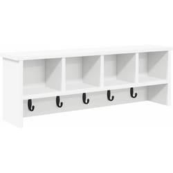 Vidaxl - Porte-manteau mural Blanc 75 x 16 x 26 cm Bois d'ingénierie