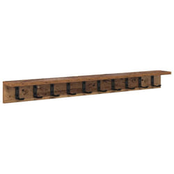 Vidaxl - Porte-manteau mural Bois ancien 100 x 10.5 x 10.5 cm